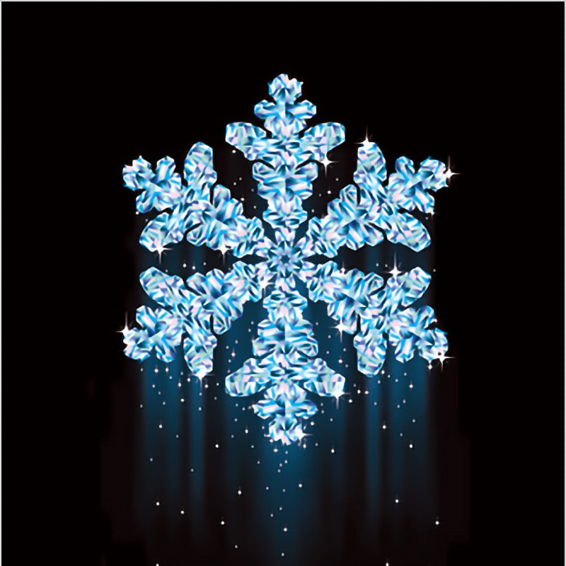 Glitter Snowflake Charity Pack