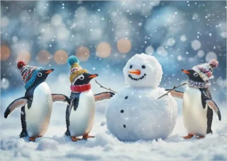 Penguins at Play