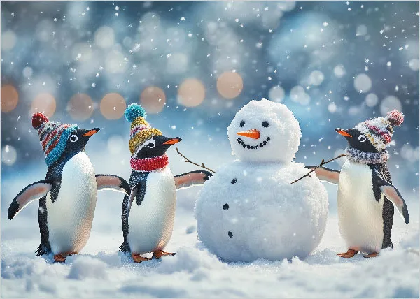 Penguins at Play