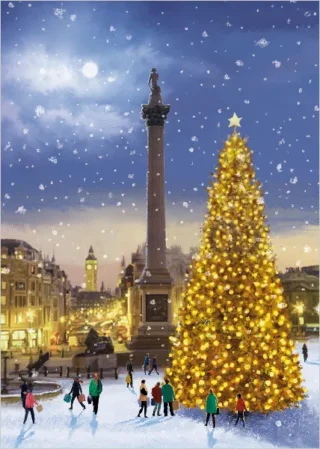 Festive Trafalgar Square
