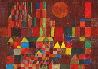 Castle and Sun by Paul Klee