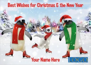 Bespoke Skating Penguins