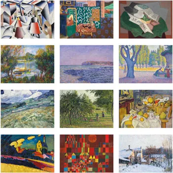 Fine Art calendar - Charity Cards
