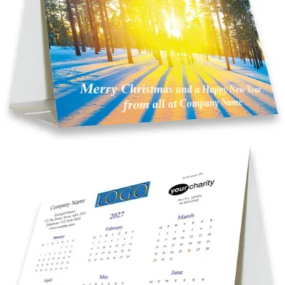 Card calendar - charity cards
